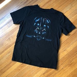 Boys Star Wars Darth Vader black shirt